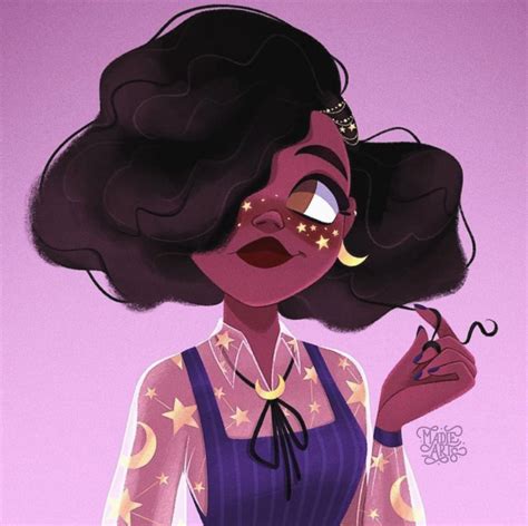 Cute Slay Black Girl Aesthetic In 2021 Girls Cartoon