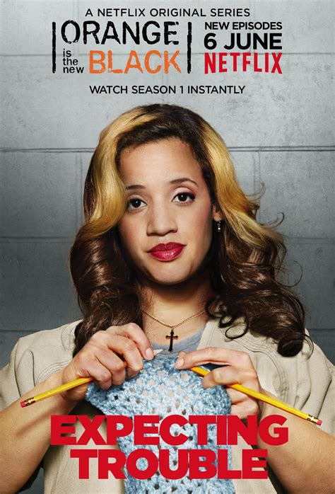 A pyramid in which you can clearly see the black and white checkerboard symbol. Orange is the New Black - Daya - HeyUGuys