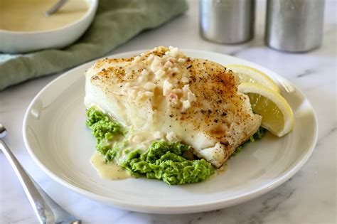 Chilean Sea Bass With Lemon Butter Sauce Beurre Blanc