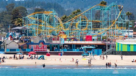 Fun At Home Santa Cruz Beach Boardwalk Amusement Park
