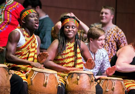 Suny Potsdams West African Drum And Dance Ensemble Takes The Stage At