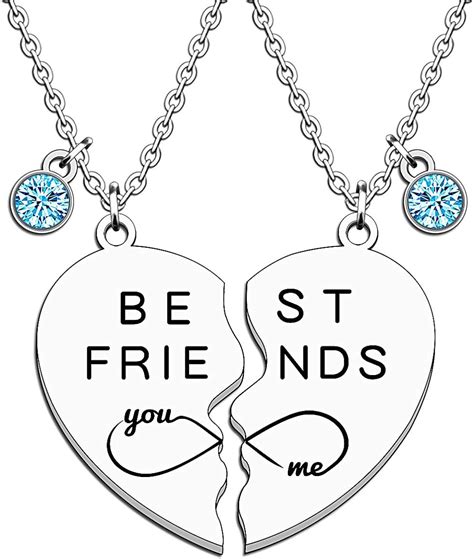 Jmimo Best Friend Necklaces For 2 Girls Friendship Necklace For Girls