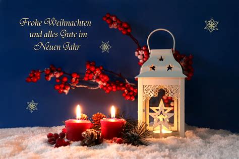 Frohe Und Gesegnete Weihnachten Foto And Bild Weihnachten Laterne