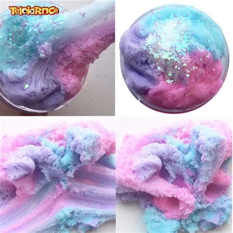 Newcrystal Dynamic Sand Colorful Galaxy Cloud Fluffy Slime Squishy