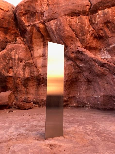 Wb shield ™ & warner bros. Mysterious monolith in Utah desert has vanished | KTVE ...