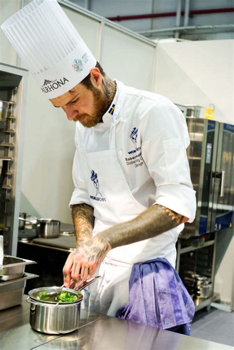 For the last decade, he's cooked in some of the world's top restaurants. Robert Sandberg - CHEFS ROLL