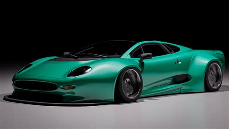 Briankimworkskorea Jaguar Xj220 Custom Concept