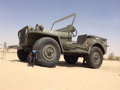 The Largest Jeep In The World Displayed At The Emirates National Auto