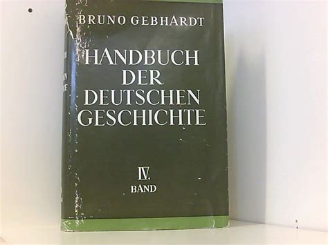 Handbuch Der Deutschen Geschichte Band 4 Die Zeit Der Weltkriege By