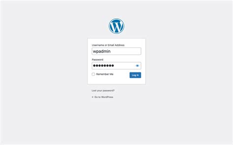 WordPress Admin Login How To Log In To WordPress IONOS