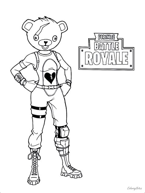 Raven From Fortnite Coloring Pages Coloring Pages