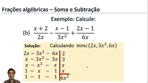 Exercicios De Frações Algébricas Com Respostas Educa