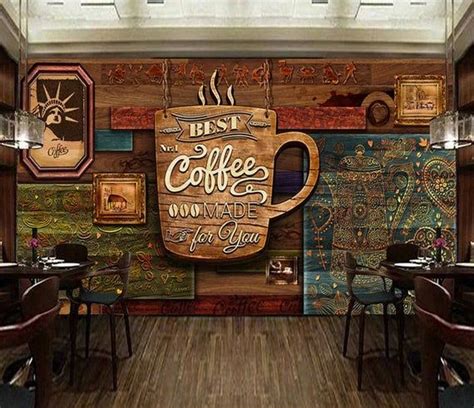 350 best cafe pictures hd download free images on unsplash. 3D Coffee Poster High-Grade Retro Coffee Shop Background ...