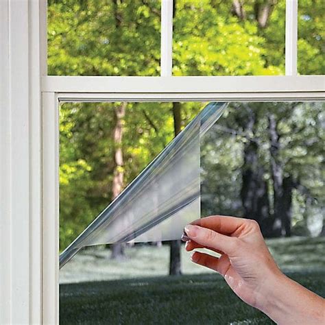 2ft X 24ft One Way Mirror Privacy Reflection Window Tint Film Energy