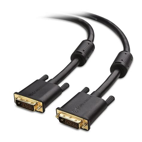 Cable Matters Dvi To Dvi Cable With Ferrites Dvi Dual Link Cable Dvi