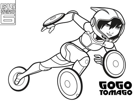 Big Hero 6 Coloring Pages Print And Color