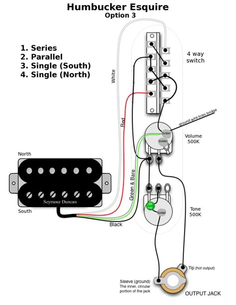 Hey everyone, i am building a vintage style tele with only a bridge pickup. New Guitar Wiring Diagram Single Pickup | Guitar, Diagram, Power