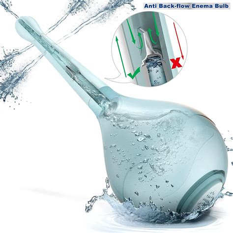 Anal Vaginal Bulb Douche Enema Rectal Colonic Irrigation Syringe Cleaner For Men Ebay