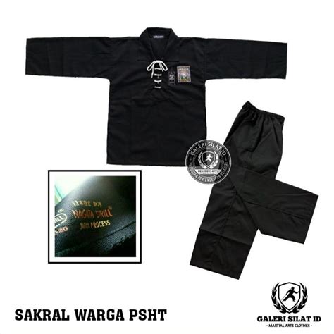 Jual Sakral Warga Psht Seragam Warga Psht Baju Silat Warga Psht