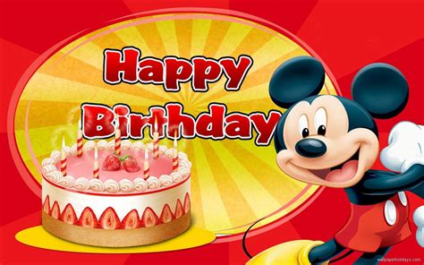 He's the sweetest beau and he's so cute. Mickey Mouse Birthday Wallpaper - WallpaperSafari