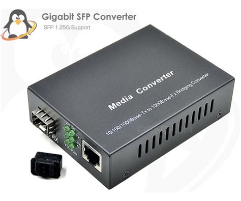 Gigabit Sfp Media Converter 101001000 รับประกัน 1 ปีเต็ม