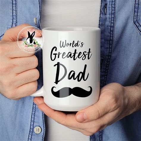 Worlds Greatest Dad Mug Dad Mug Fathers Day Mug Etsy