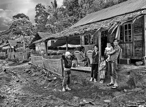 Minahasa Traditional Home 3 Bw Photograph By Mark Sellers Fine Art