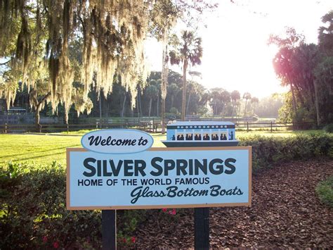 Silver Springs In Ocala Florida State Parks State Parks Historical