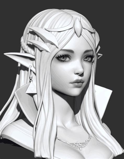 Zbrush Character 3d Model Character Female Character Design Character Modeling Character