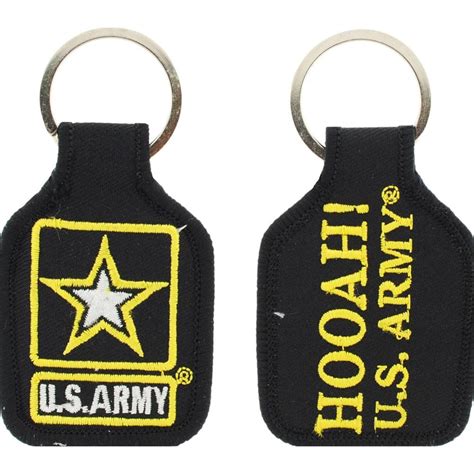 Hooah Us Army Logo Keychain Keychains And Lanyards Michaels