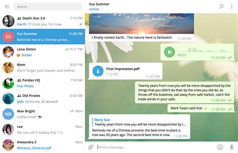 You can use the software on all your devices at the same time — your messages sync seamlessly across any number of your phones. New Telegram desktop app may just make users forget about ...