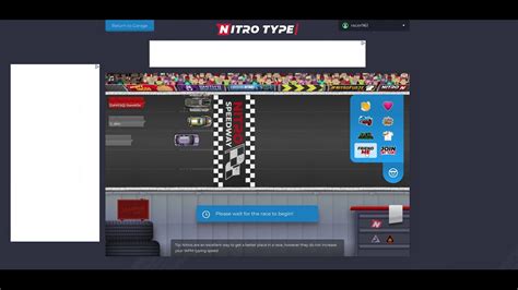 Nitro Type Racing With The Screw Tank Youtube