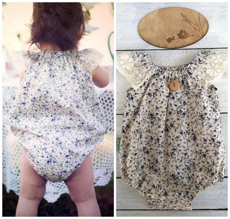 Buy Newborn Baby Girls Floral Lace Bodysuit Romper Jumpsuit Sunsuit