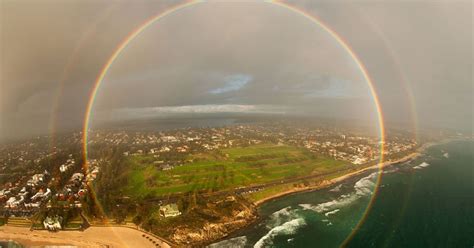 Nasa Shares Full Circle Rainbow Photo