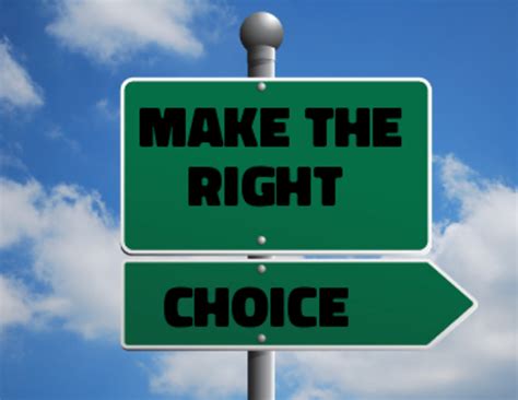 Poem: Make the Right Choices | LetterPile
