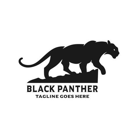 Black Panther Logo Design 5032762 Vector Art At Vecteezy