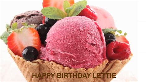 Lettie Birthday Ice Cream Helados Y Nieves Youtube