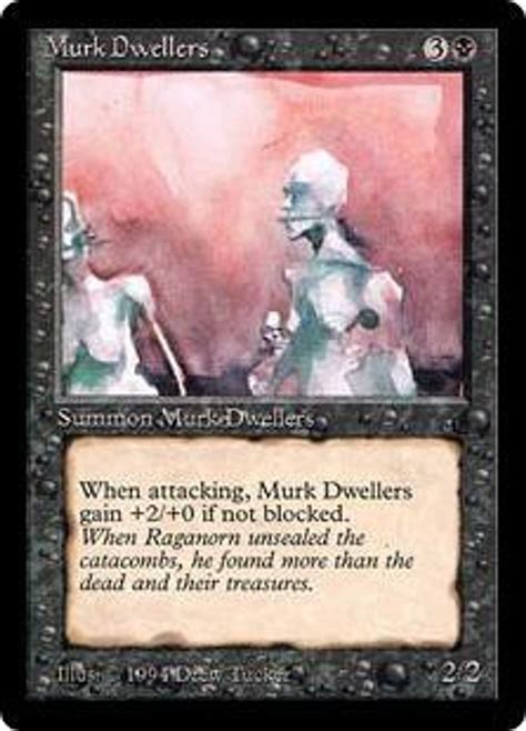 Magic The Gathering The Dark Single Card Common Murk Dwellers Toywiz