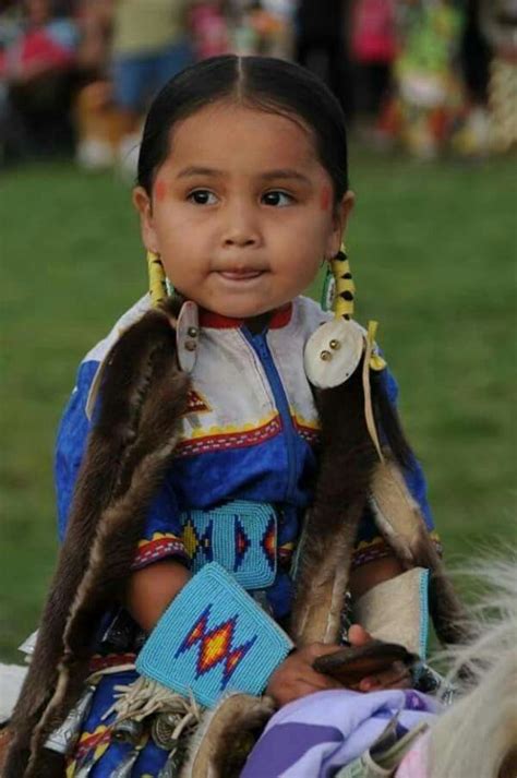 Beautiful Little Pow Wow Dancer Native American Children Native