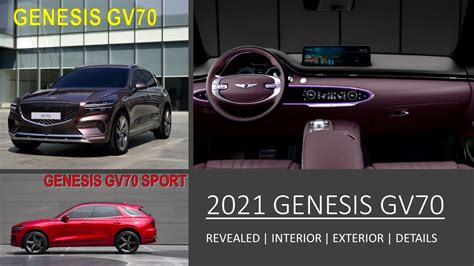 Gv70 2021 2022 Genesis Gv70 Debuts As The Luxury Brand S Second Suv