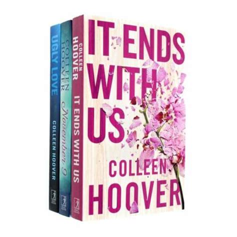 Colleen Hoover Collection 3 Books Set It Ends With Us Ugly Lo Colleen Hoover 9789124140304