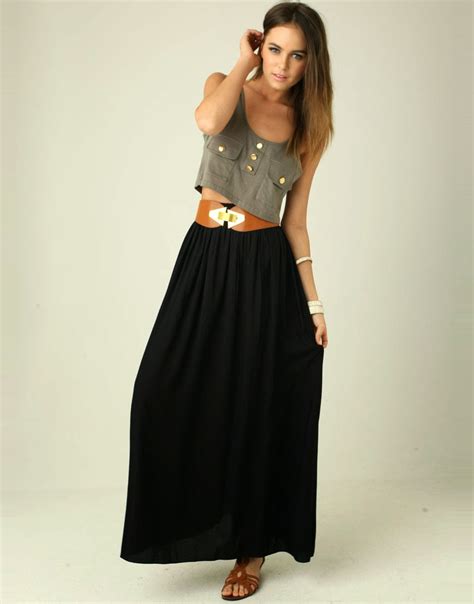 Wearing A Maxi Skirt Guide And Tips To Wear It Mbi Maxi Skirts Photos Included ~ Style My