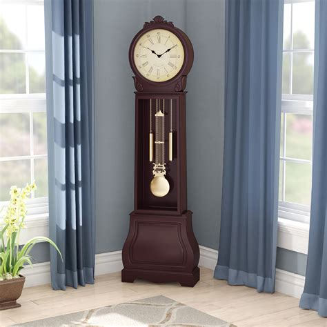 alcott hill® 72 grandfather clock and reviews wayfair