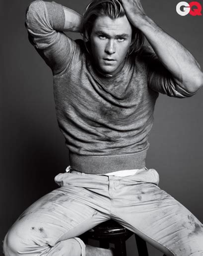 Chris Hemsworth For Gq Oh Yes I Am