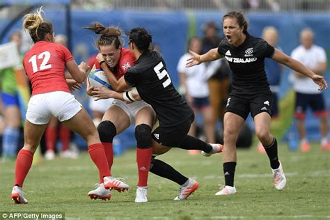 Team Gbs Rugby Girls Go Down Fighting Against New Zealand At Rio