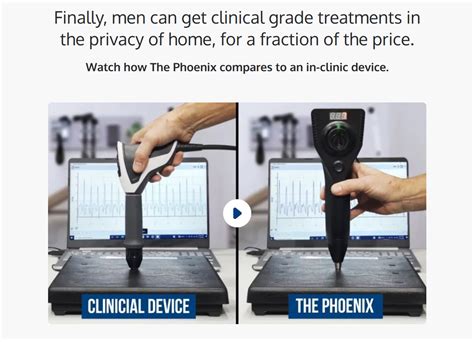 The Phoenix Ed Device For Men Acoustic Sound Wave Treatment