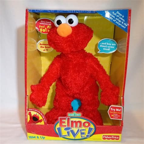 Fisher Price Toys Elmo Live 208 Sesame Street Fisher Price New In