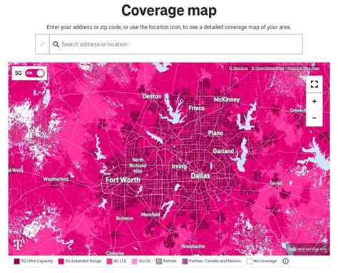 T Mobiles Coverage Map Finally Updated With Ultra Capacity N41 The T