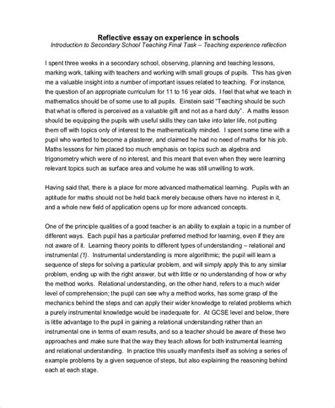 Reflective Report Examples Essay How To Write A Reflection Paper