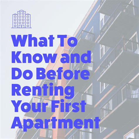 What To Know And Do Before Renting Your First Apartment Market Apartments